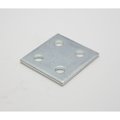 Flex-Strut Splice Plate, Square, 4-Hole FS-5025 E/G